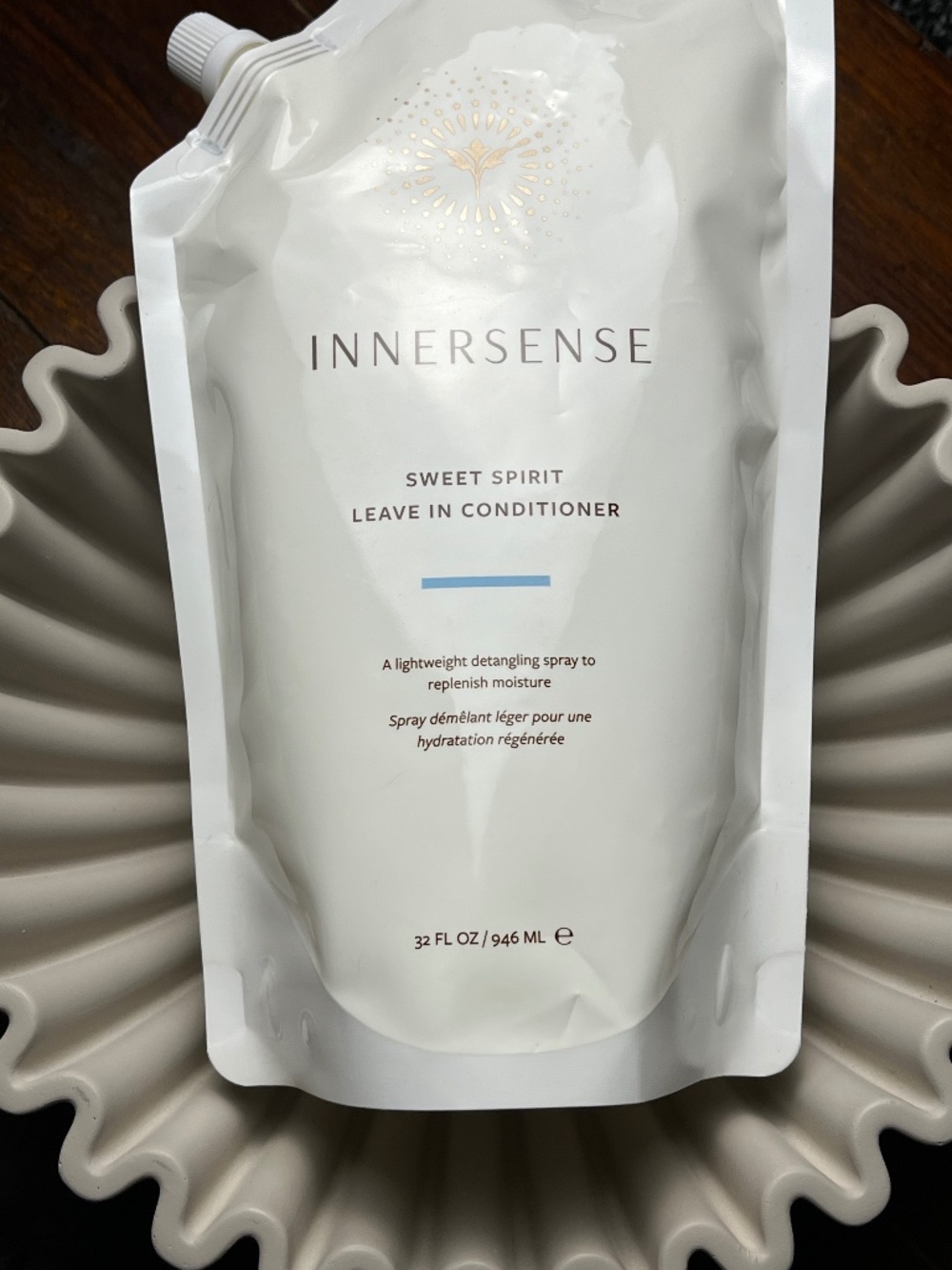 Innersense Organic Beauty Sweet Spirit Leave In Conditioner 32 oz. Refill New